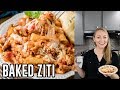 Saucy, Cheesy Baked Ziti Recipe