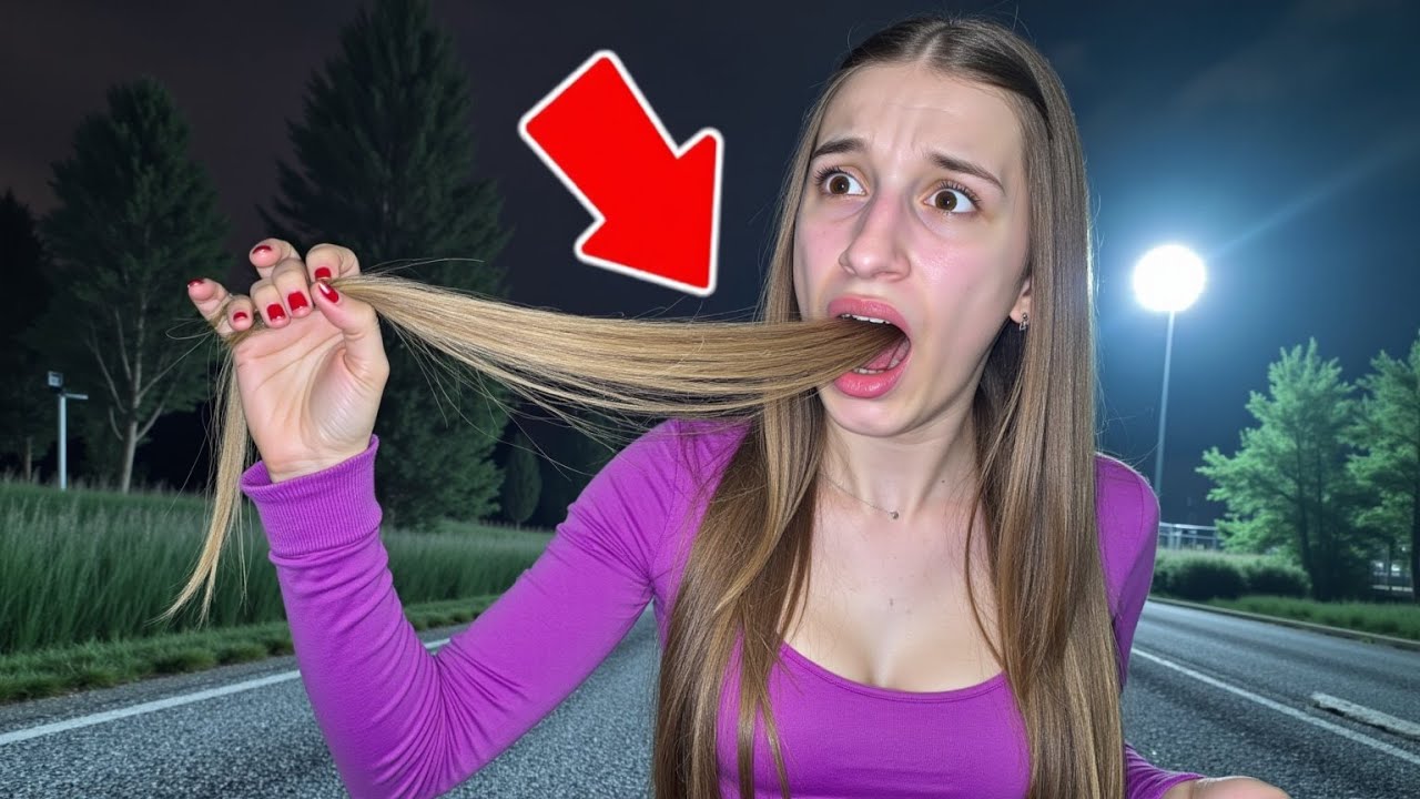 VANESA NE PRESTAJE PLJUVATI KOSU IZ SVOJIH USTA