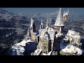 4k relaxing cinematic tour in hogwarts castle hogwarts legacy ambience  music