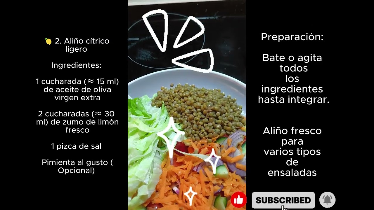 Reto Detox Redox +Ensalada IA: Ensalada de Lentejas