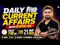 Current Affairs Today | 21 May 2026 Current Affairs | Daily Current Affairs By Vaibhav Srivastava