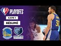 Rsum nba vf playoffs   golden state warriors  memphis grizzlies  game 1