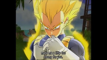 Dragonball Z Infinite World Vegeta Fights Cell