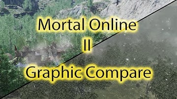 Mortal Online 2 Graphic Comparison 4K Maximum Settings Closed Alpha