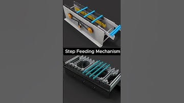 Step Feeding Mechanism  #cad #mechanical  #3dengineering #engineering #mechanism #mechanic
