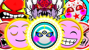 CUSTOM NEW Geometry Dash Difficulty Faces but it