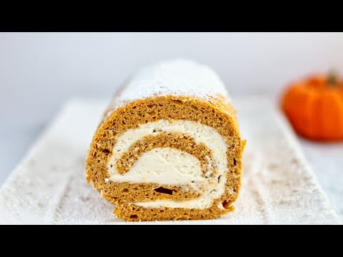 The BEST Gluten Free Pumpkin Roll | Light and fluffy, not heavy or dense!