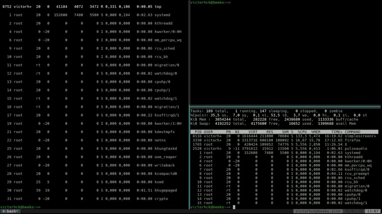 Guía rápida sobre tmux - YouTube