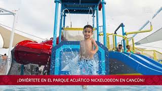 Pura diversión en el Parque Acuático de Nickelodeon en Cancún. #ViajeTodoIncluido