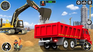 Excavator City Construction 3d - Heavy Excavator Crane City Construction Simulator |Android GamePlay screenshot 1