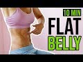 10 MIN FLAT BELLY WORKOUT [follow-along, using your mirror] | LiveLeanTV