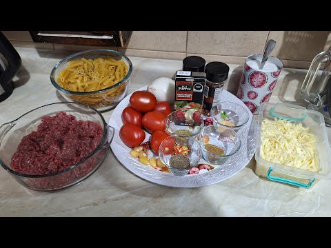 Cocinando con mamá Toñita y Más  una rica pasta con picadillo