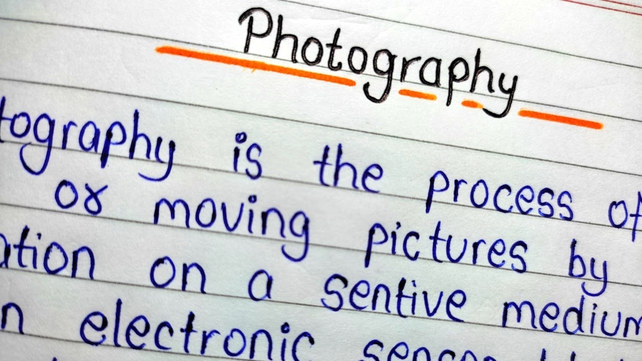 Essay On Photography Short Paragraph On Photography YouTube Essay On Photography Short Paragraph On Photography YouTube