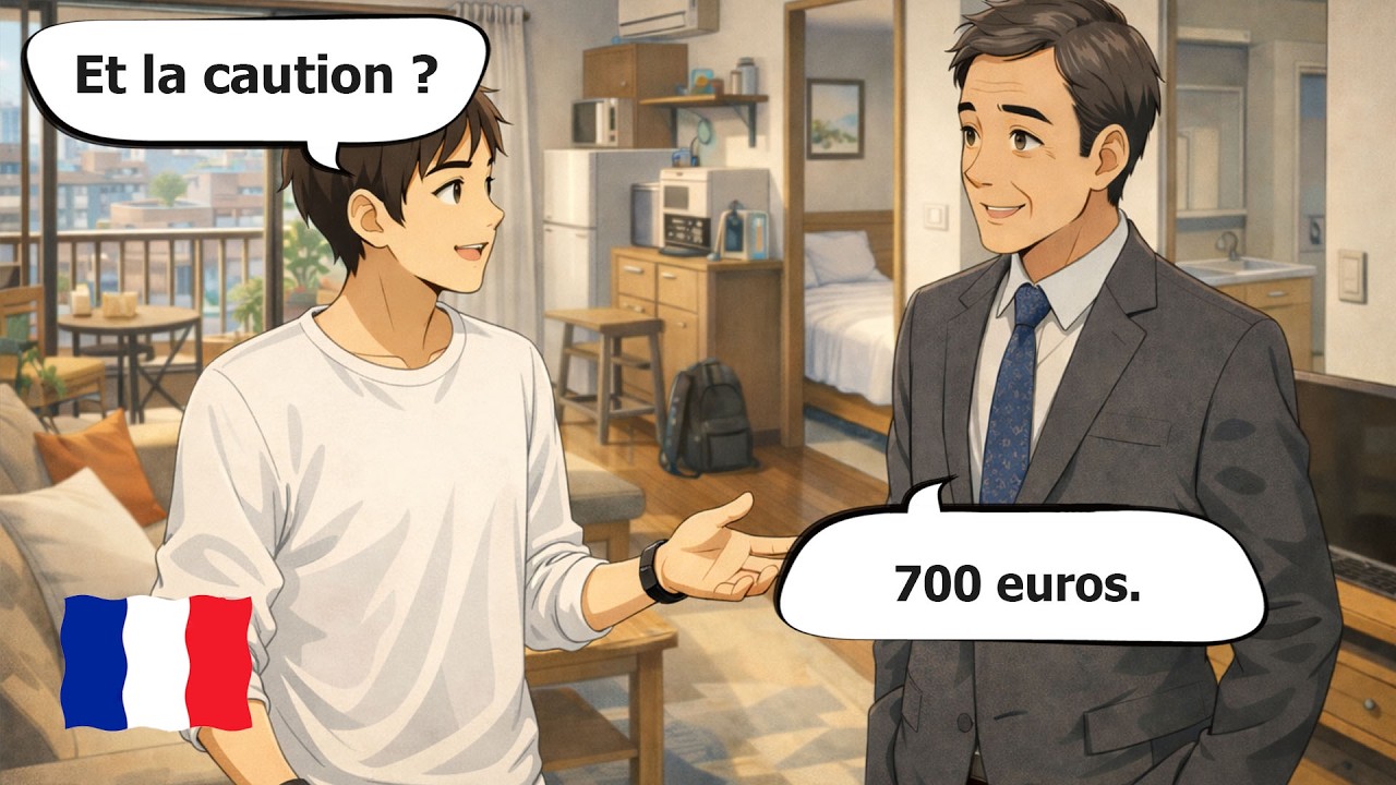 10 коротких разговорных фраз на французском для начинающих (A1–A2) | Аренда квартиры