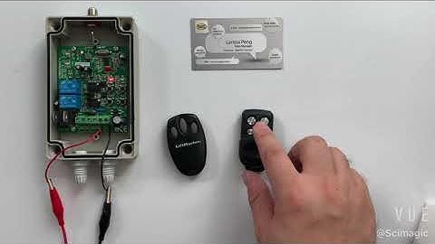 Scimagic SMG 053LM Liftmaster 94335E compatible remote programming