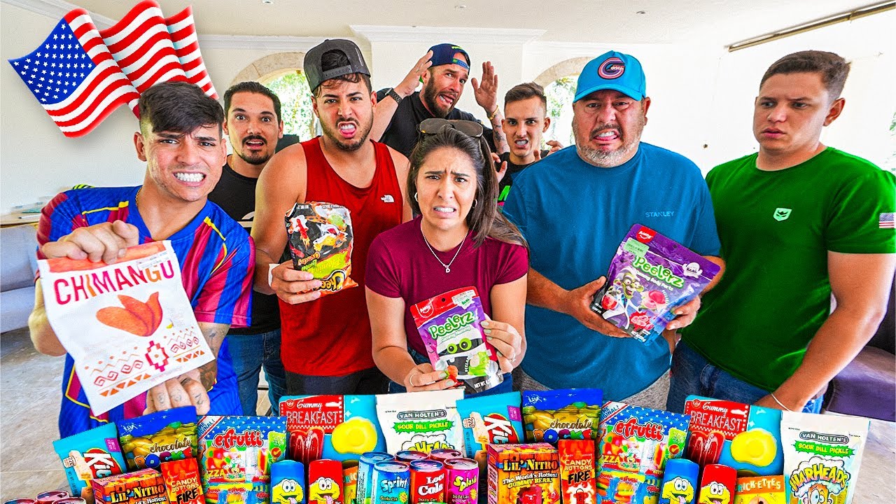 EXPERIMENTAMOS OS DOCES MAIS ESTRANHOS DOS ESTADOS UNIDOS