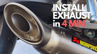 2021 Honda CB650R | Akrapovic Exhaust |  MAD !! | INSTALL VIDEO