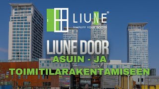 Liune Door Liukuovi Seinän Sisään Asuin- Ja Toimitilarakentamiseen