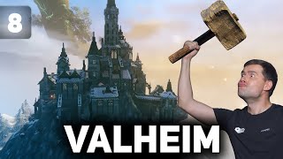 Строим наш новый замок 🧔 Valheim Ashlands [PC 2021] #8