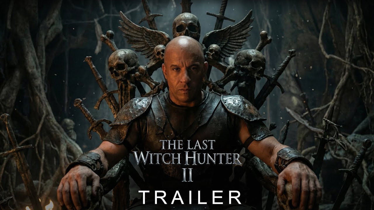 Трейлер фильма «Последний охотник на ведьм 2» (2026) — Вин Дизель, Анджелина Джоли.