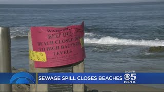 Massive Sewage Spill Shuts Down Monterey Bay Beaches.