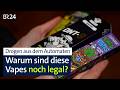 Gefährliche Stoffe: Die Wahrheit über Cannabinoid-Vapes aus dem Automaten | BR24 vor Ort