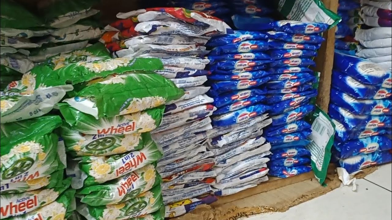 सभी डिटरजेंट पाउडर के होलसेल रिटेल रेट All detergent powder rates