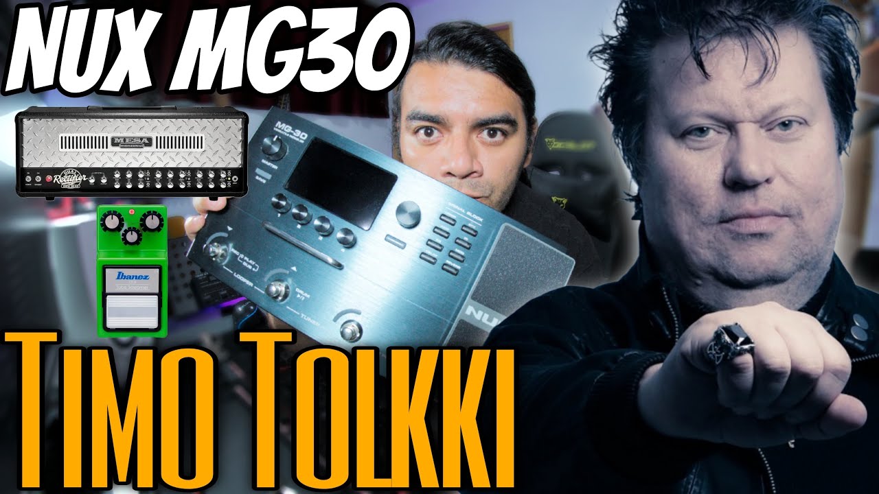 Timo Tolkki - Emulando el tono de Timo tolkki -  [NUX MG30] - #nuxmg30