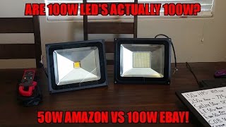 50w LEDMO led VS 100w eBay multichip!