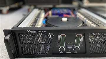 Cục Đẩy "Chuyên Sub" Lx acoustic PL2.18plus chỉ 9tr800 (2 kênh x 1800w) Mạch Class H