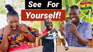 Ghana Footballer Agyemang Badu walks us in his house talking Life, Living and Opportunities in Ghana