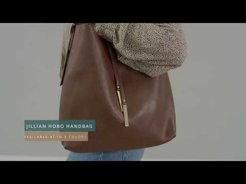 Jillian Hobo Handbag with Tassel Product Overview | Joy Susan