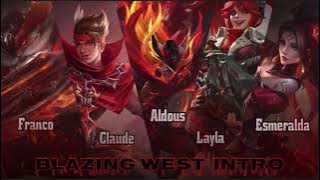 MLBB | Blazing West intro ( NO COPYRIGHT )
