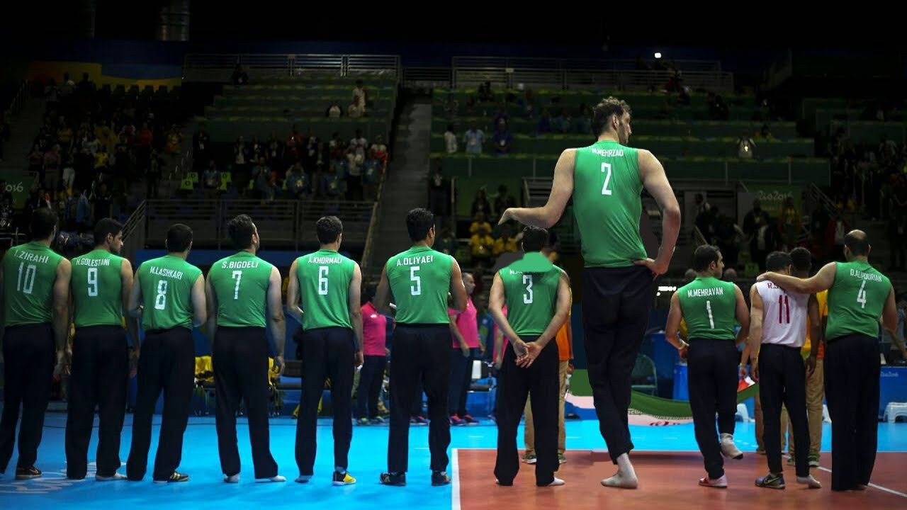 246cm Tall Volleyball Player Morteza 