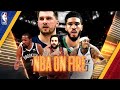 NBA On Fire feat. Kevin Durant, Jordan Clarkson, Dallas Mavericks vs Celtics & Cavaliers 🔥🔥