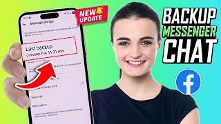 페이스북 메신저 채팅 백업 방법 screenshot 2