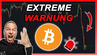 WARNUNG! EXTREMER Bitcoin DUMP!!! Kryptowährung News