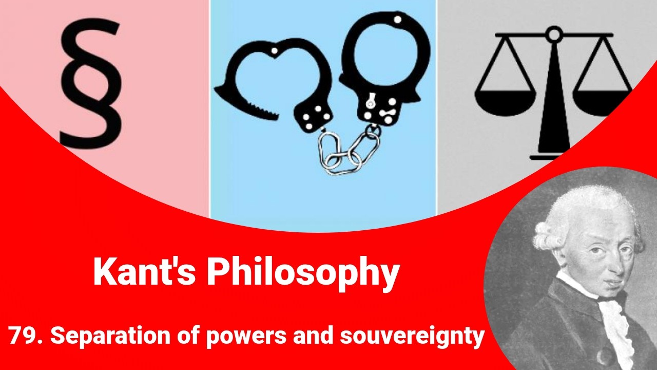 Kant's philosophy - Separation of powers and sovereignty