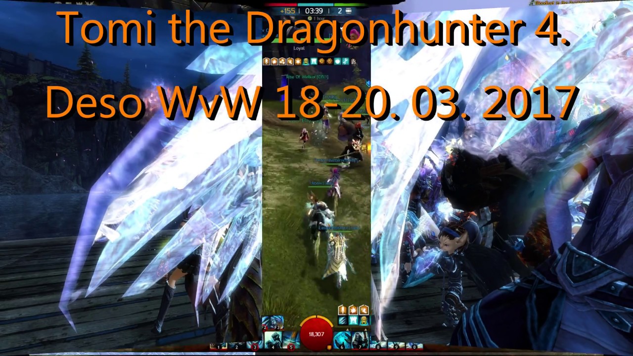 Tomi the Dragonhunter vol4. GW2 Desolation WvW 18-20.3.2017