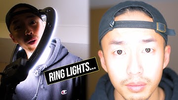 How to get rid of Ring Light Reflections in your EYES (& The Honest Truth...)