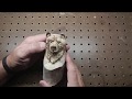 Wood carving a brown bear with Foredom and Dremel