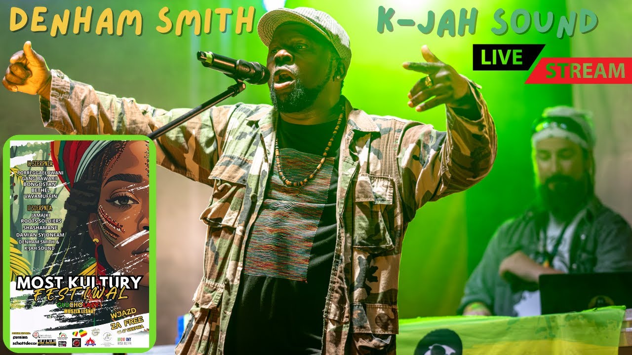 在 YouTube 上观看 Denham Smith & K-Jah Sound - Live at Most Kultury Festiwal 2024          #reggae #live #soundsystem