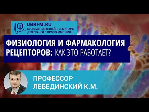 Профессор Лебединский К.М.: Физиология и фармакология рецепторов: как это работает?
