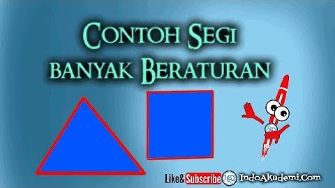 Mengapa segitiga sama sisi termasuk ke dalam bangun segi banyak beraturan