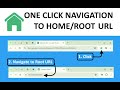 Homepage Quick Access How to navigate to homepage of any website in one click