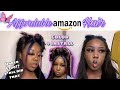 AFFORDABLE AMAZON HAIR || EASY WIG INSTALL Gabrielle Hair | color and style IM OBSESSED