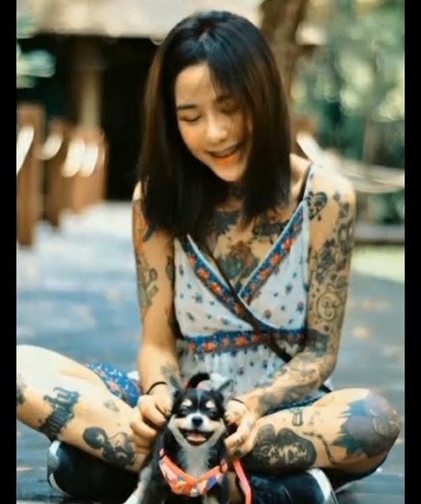 Tato di wajah cantik