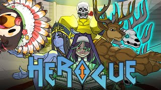 【直播】【遊戲】Herogue｜回合制!肉鴿!台灣的獨立工作室遊戲!?畫風好酷!?【菜姬】