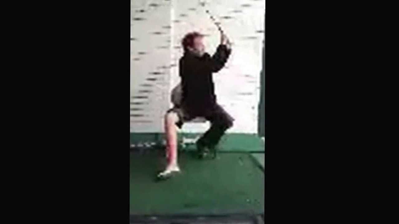 DylanGolf.com Broken leg golf...!!!