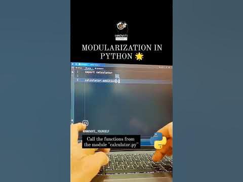 MODULARIZATION IN PYTHON 🌟 #modularization #python #function #package # ...